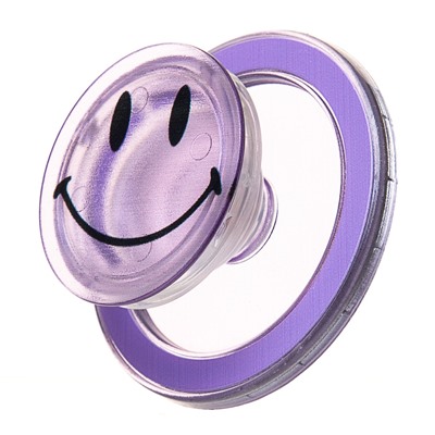 Держатель для телефона Popsockets PS64 Smile SafeMag (light violet) (229306)