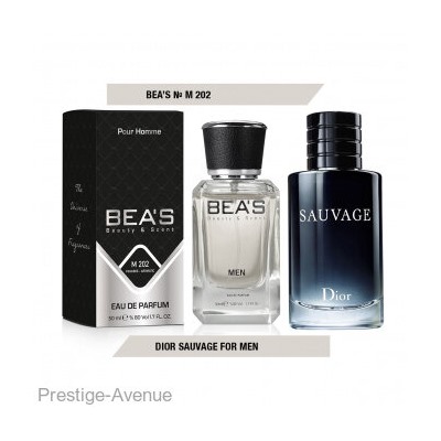 Beas M202 Christian Dior Sauvage Men edp 50 ml