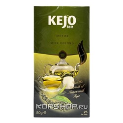 Зеленый чай Молочный Улун в пакетиках (25х2г) Milky Oolong Kejo, Россия, 50 г