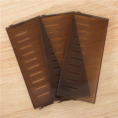 Контейнер для хранения без крышки OPTIMA, 11,5 л, 24,2×45×12,9 см, цвет коричневый