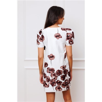 Платье мини женское с цветочным принтом Рапоза, Raposa 355