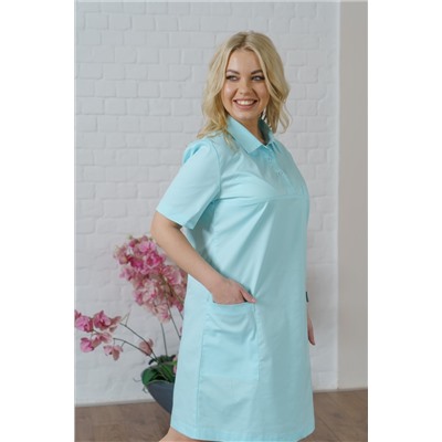 Платье медицинское жен. М-502-2 ткань Элит-145/Стрейч