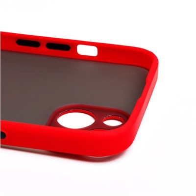 Чехол-накладка - PC041 для "Apple iPhone 14 Plus" (red/black)