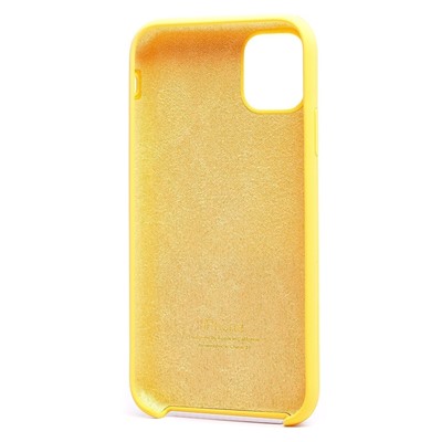 Чехол-накладка ORG Soft Touch для "Apple iPhone 11" (yellow)