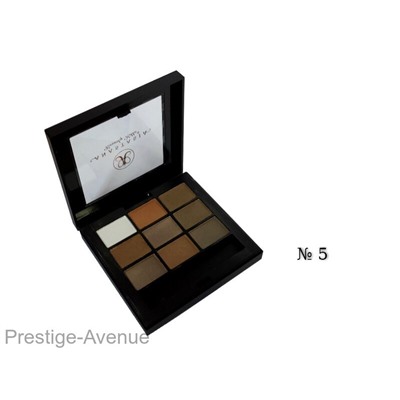 Тени для век Anastasia Beverly Hills 9 Color Eyeshow Contour Cream Kit  17 g