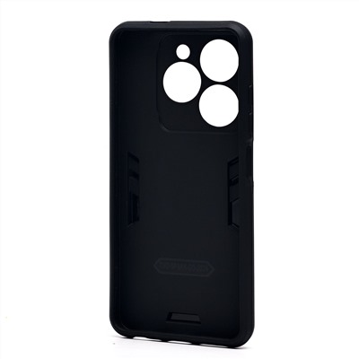 Чехол-накладка - SGP001 противоударный для "Infinix HOT 40i" (black) (231327)