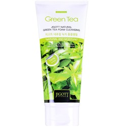 JIGOTT Пенка для умывания ЗЕЛЕНЫЙ ЧАЙ Natural GREEN TEA Foam Cleansing 180 мл