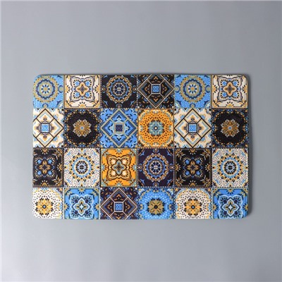 Коврик для ванной Доляна «Богемия», мозаика, 40×60 см