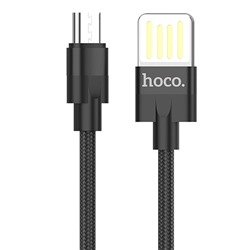 Кабель USB - micro USB Hoco U55 Outstanding  120см 2,4A  (black)