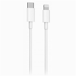 Кабель Type-C - Apple lightning ORG MQGJ2ZE/A  100см 3A (B) (white)