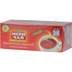 Meri Chai. Черный чай карт.упаковка, 50 пак.