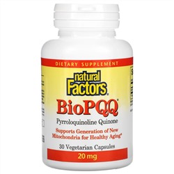 Natural Factors, BioPQQ, 30 Vegetarian Capsules