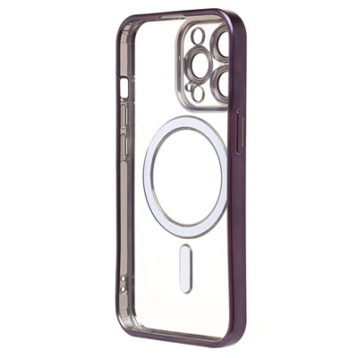 Чехол-накладка - SM027 SafeMag для "Apple iPhone 13 Pro" (dark violet)