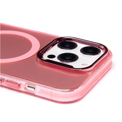 Чехол-накладка - SM025 SafeMag для "Apple iPhone 14 Pro" (pink) (232101)