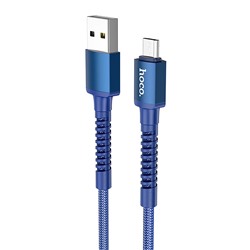 Кабель USB - micro USB Hoco X71 Especial  100см 2,4A  (blue)