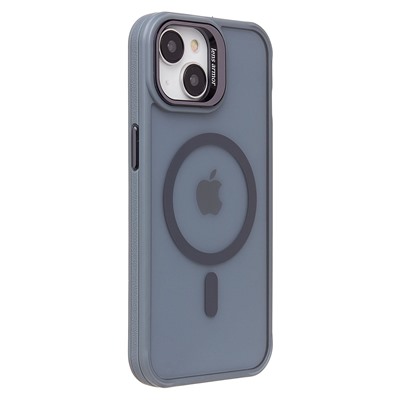 Чехол-накладка - SM026 SafeMag для "Apple iPhone 13/iPhone 14" (gray)