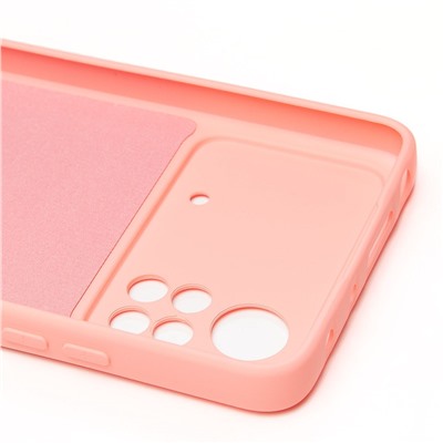 Чехол-накладка Activ Full Original Design для "Xiaomi Poco X4 Pro 5G" (light pink) (209858)