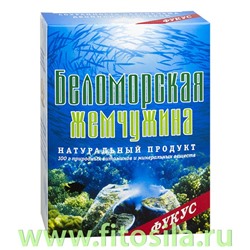 Фукус "Беломорская жемчужина®" водоросли сушеные пищевые, 100 г, коробочка