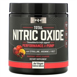 Onnit, Total Nitric Oxide, Harvest Fruit Flavor, 8.32 oz (236 g)