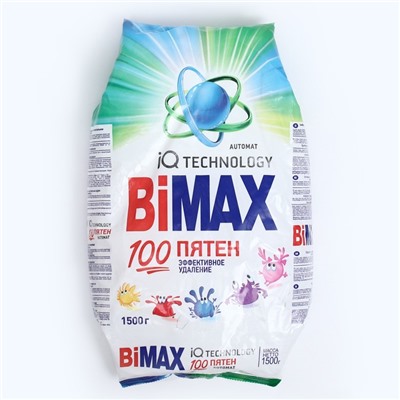 Стиральный порошок BiMax "100 пятен", автомат, 1.5 кг