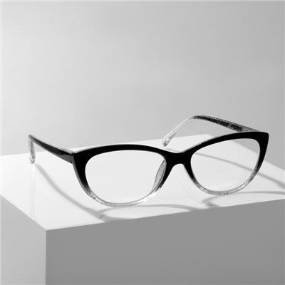 Готовые очки GA0041 (Цвет: C1 черный с прозрачным;диоптрия: -3; тонировка: Нет)