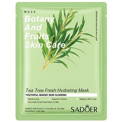 SADOER Увлажняющая маска для лица Tea Tree Hydrating Mask