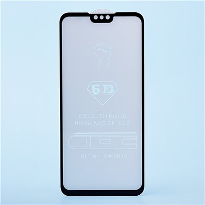 Защитное стекло Full Screen Activ Clean Line 3D для "Huawei Y9 2019" (black)