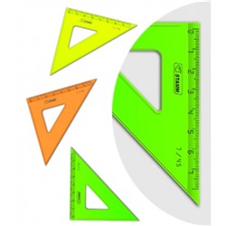 Треугольник  7 см х 45 градусов NEON ассорти ТК22 Стамм