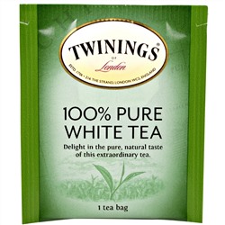 Twinings, 100% чистый белый чай, 20 чайных пакетиков по 1,06 унции (30 г)