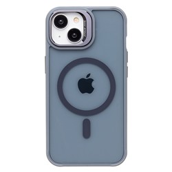 Чехол-накладка - SM026 SafeMag для "Apple iPhone 13/iPhone 14" (gray)