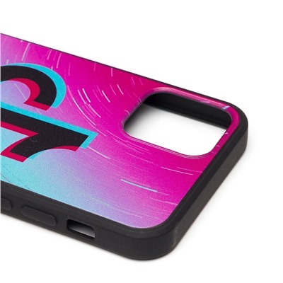 Чехол-накладка - SC220 для "Apple iPhone 12 mini" (001) (pink/turquoise)