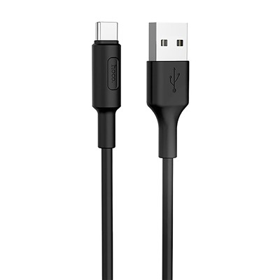 Кабель USB - Type-C Hoco X25  100см 2A  (black)