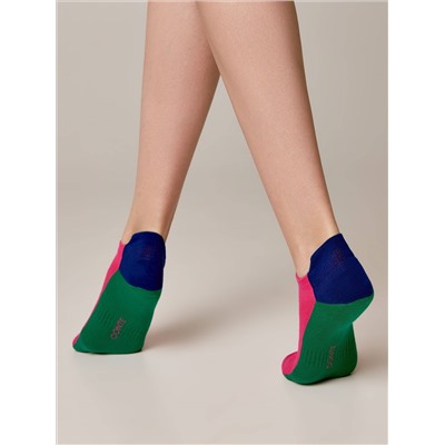 Носки женские CONTE ACTIVE Ультракороткие хлопковые носки с «язычком»