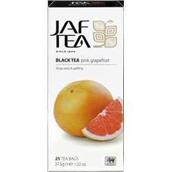 JAF TEA. Черный. Грейпфрут 37,5 гр. карт.пачка, 25 пак.