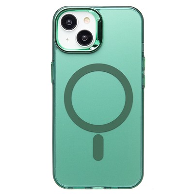 Чехол-накладка - SM025 SafeMag для "Apple iPhone 14/iPhone 13" (green) (232109)