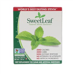 Wisdom Natural, Sweetleaf Sweetener 1Gm 35 Packet