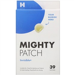 Hero Cosmetics, Mighty Patch, невидимые+, 39 шт.