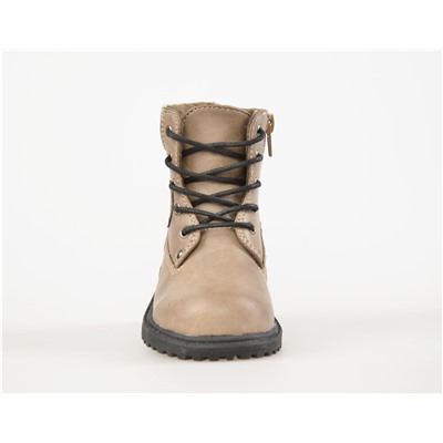 Ботинки осенние для мальчика утепленные KING BOOTS Kleine Pilot  RA21307 BEIGE