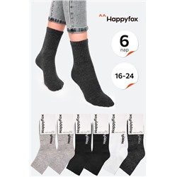 Набор детских носков 6 пар Happyfox