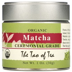 The Tao of Tea, органический матча, церемониального класса, 30 г (1 унция)