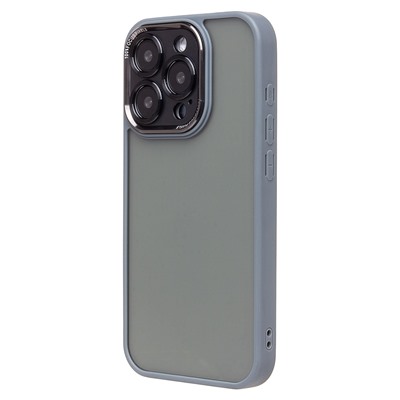 Чехол-накладка - PC090 для "Apple iPhone 15 Pro" (gray) (232223)