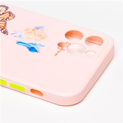 Чехол-накладка - SC246 для "Apple iPhone 12 Pro" (006) (light pink)