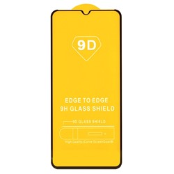 Защитное стекло Full Glue - 2,5D для "Infinix Smart 7 Global (X6515)" (тех.уп.) (20) (black) (218099)