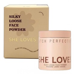 Рассыпчатая пудра Silky Loose Face Powder She Loves