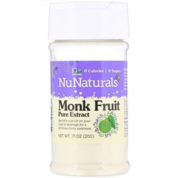 NuNaturals, Чистый экстракт плодов архата, 0,71 унций (20 г)