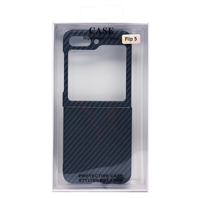 Чехол-накладка - FLIP Carbon для "Samsung Galaxy Flip 5" (black)