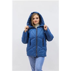 Куртка женская демисезонная осень-весна-еврозима 2811 голубой