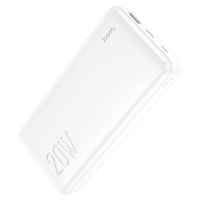 Внешний аккумулятор Hoco J87A PD QC 20000mAh Micro/Type-C/USB/Type-C (white)