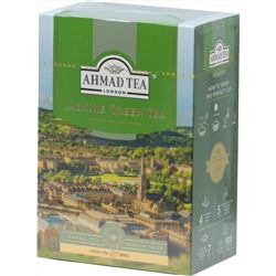 AHMAD TEA. Green tea Jasmine 200 гр. карт.пачка