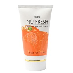 Mistine Маска-плёнка для лица от угрей, прыщей и пигментации / Nu Fresh with Orange Peel Extract Peel off Mask, 50 г